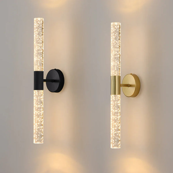 Nordic Bubble Crystal LED Wall Lamp