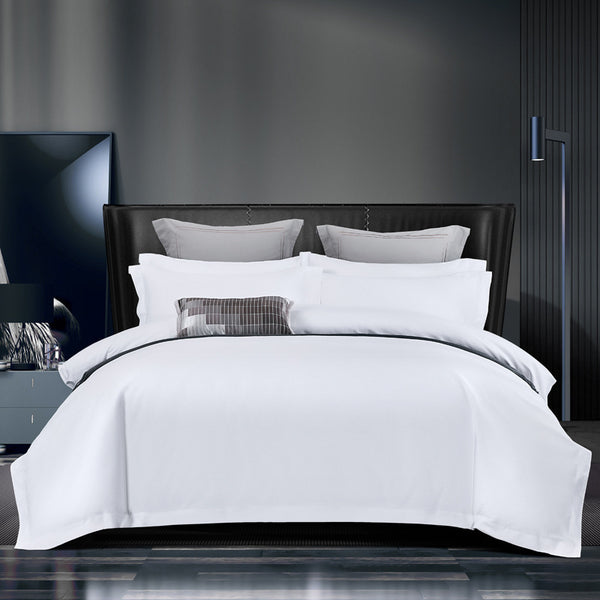 Hotel Bedspread Four-piece Set - Pure White